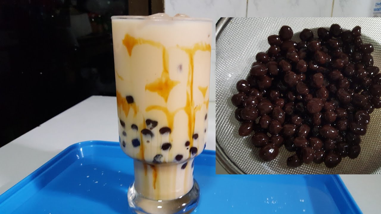 cara buat bubble tea