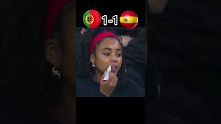 Portugal Vs Spain Nations League final highlights football 2025 #ronaldo #lamineyamal #shorts