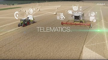 CLAAS TELEMATICS digital data transfer system.