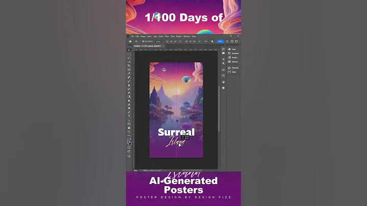Day 1/100: AI-Generated Poster 🎨✨ #AIArt #GraphicDesign #PosterDesign #100DayChallenge