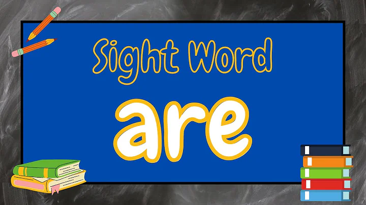 ARE Sight Word - Kindergarten - Master Sight Words - Distant Learning