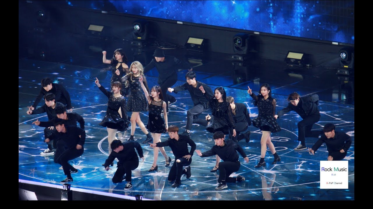 여자친구 (GFRIEND)Time for the moon night 밤 [4K 60P 직캠]@190105 락뮤직