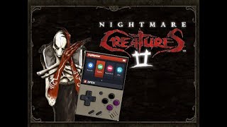 Nightmare Creatures 2 ps1 on MiyooMini!