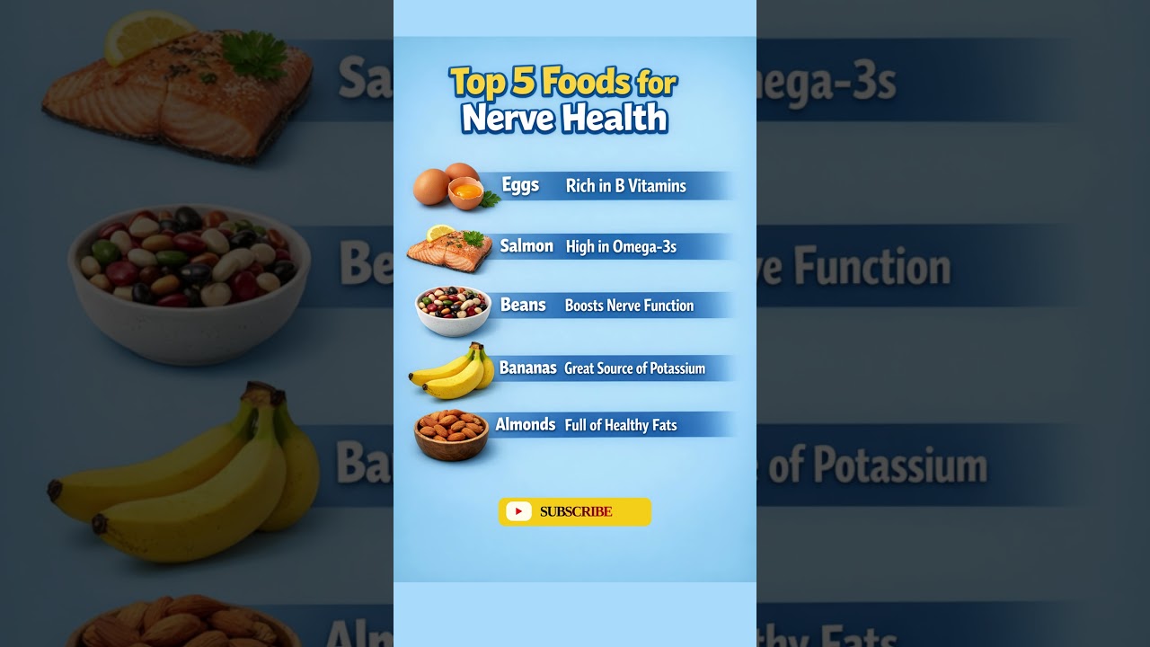 Top 5 Foods for Nerve Health 