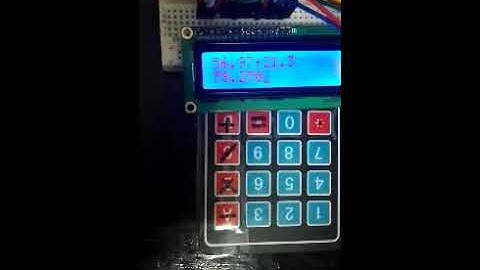Tiva c Calculator