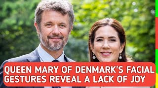 Queen Mary of Denmark's Facial Gestures Reveal a Lack of Joy