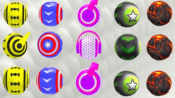 Going Balls VS Rollance 2025- Speedrun Gameplay + Walkthrough🔥| Android Games| iOS Game Play iOS 🔥