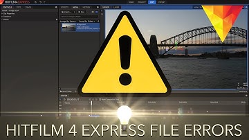 Hitfilm 4 Express - Fixing File Importing Errors