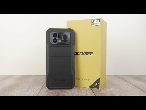 Видео: Doogee V20 Pro - захищений смартфон з тепловізором та нічною зйомкою!