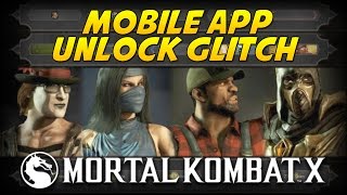 Mortal Kombat X: How to Get All Mobile App Unlocks! (No App Needed)