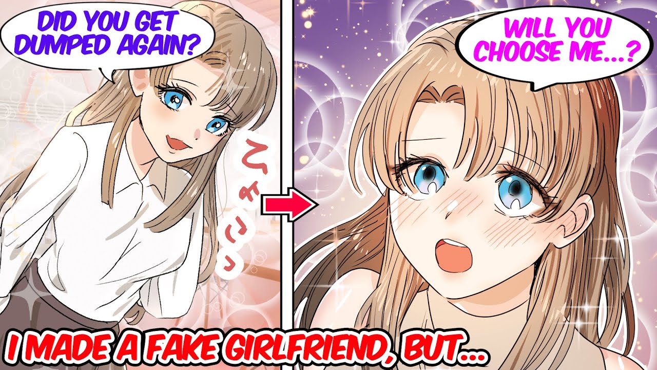 I Showed Her My Fake Girlfriend But My Pretty Colleague Nearly Started Crying, And...?【Manga】