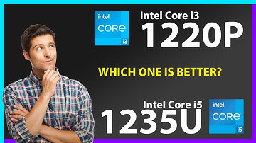 INTEL Core i3 1220P vs INTEL Core i5 1235U Technical Comparison