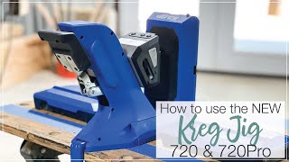How to Use the New Kreg Pocket Hole Jig 720
