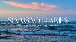 SIARGAO 2024: ₱700/night airbnb, island hopping, places to eat, surfing and must try itinerary