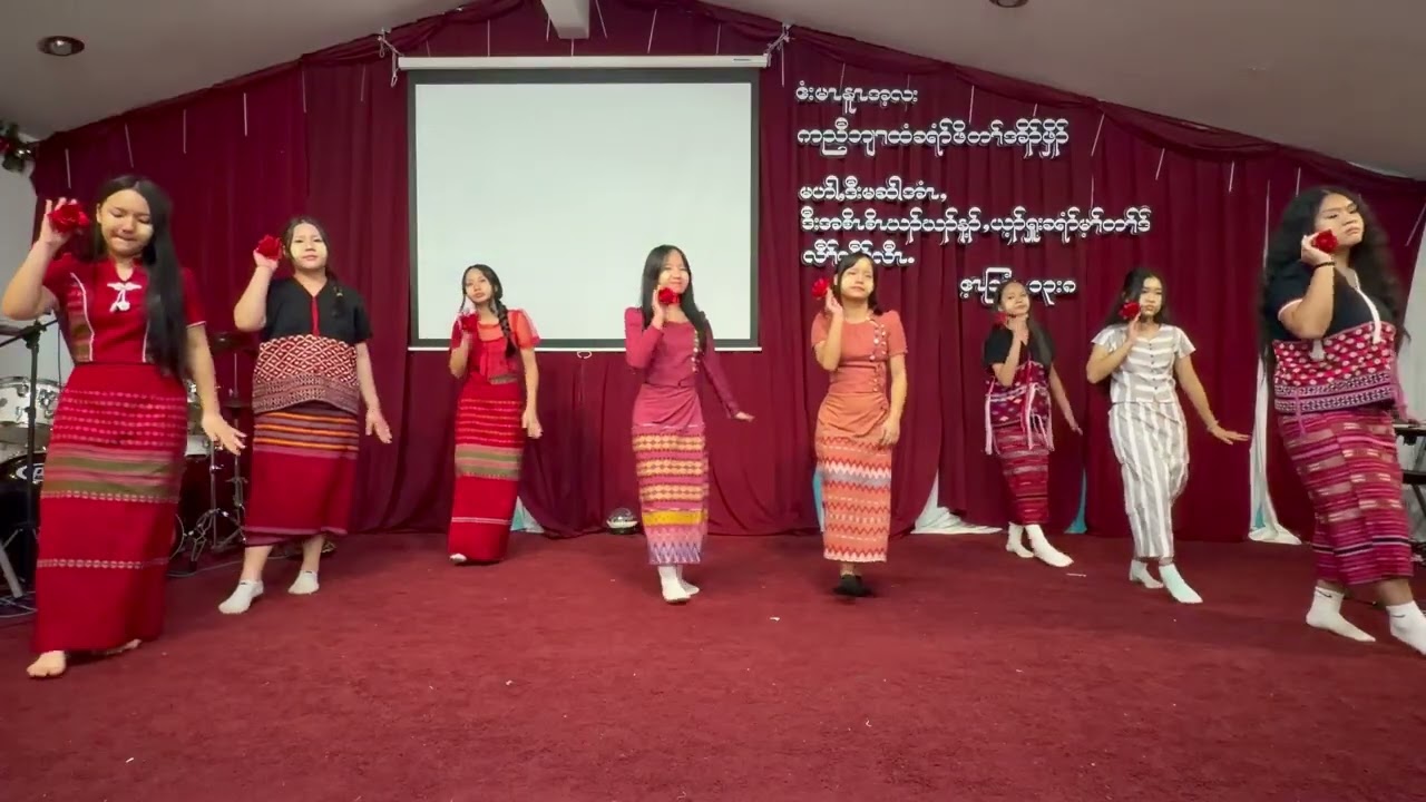 Burmese song dance (2025)