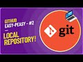 #2 - GIT & GITHUB | Local Repository | Using git to create local repo | Basic git commands
