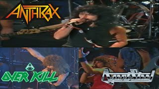 Metal Hammer Festival (1986 Full Concert) | Agent Steel/Overkill/Anthrax | HD
