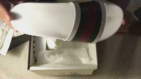 NEW GUCCI SLIDES REVIEW! (ON FOOT AND UNBOXING)