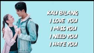 radja -i miss you lirik (ost.cinta tapi benci