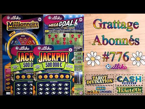 Grattage Abonnés #776 • FDJ/Illiko