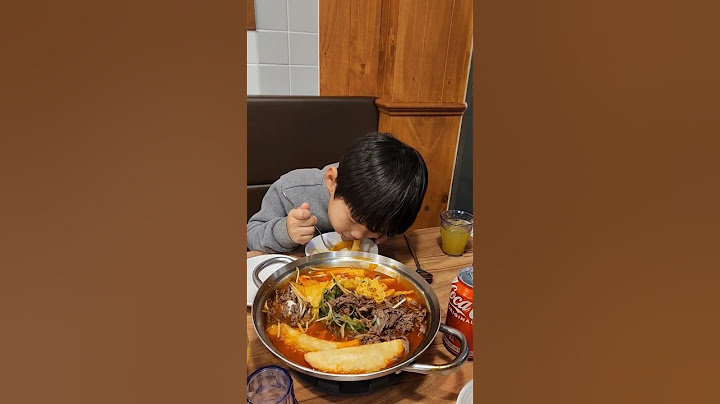 떡볶이 맛있게 먹기 청년다방 떡볶이 차돌떡볶이