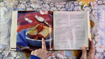 ASMR Page turning & squeezing! (No-talking version) Nice water-damaged cook book! Good Housekeeping