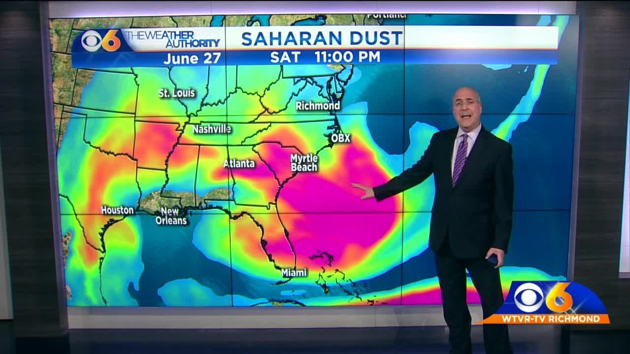 Hot with a few storms Sunday - YouTube