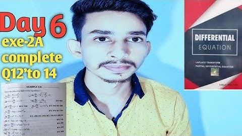Differential equation lalji parsad B.sc /B.a /engineering / Im.roshanraja / day 6