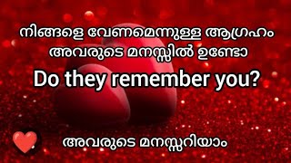 Do they have a desire for you?✡️നിങ്ങളെ വേണമെന്നുള്ള ആഗ്രഹം അവരുടെ മനസ്സിൽ ഉണ്ടോ❤️