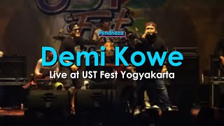 Demi Kowe - Pendhoza (Live at UST Fest Yogyakarta)