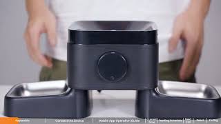 Program Tutorial for Oneisall H1-W Wifi Pet Feeder