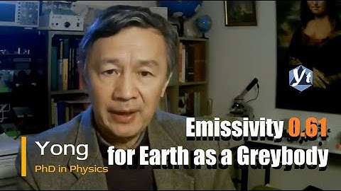 Emissivity 0.61 for the Earth as a Greybody, Rather Than a Blackbody | 20200918