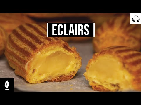 Video: Yuav Ua Li Cas Ua Eclairs Custard