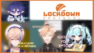 【ENG SUB】VTuber idiots play Lockdown Protocol 【Bilibili VUPs】