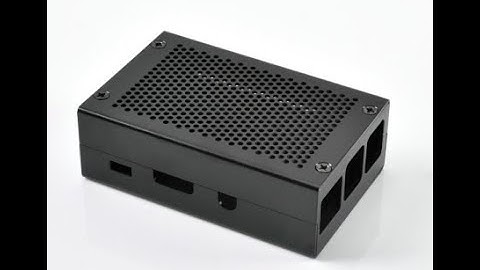 metal case raspberry pi 3 installation