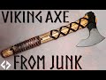 Forging a Viking Axe from Junk