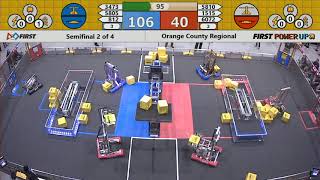 Semifinal 2 - 2018 Orange County Regional