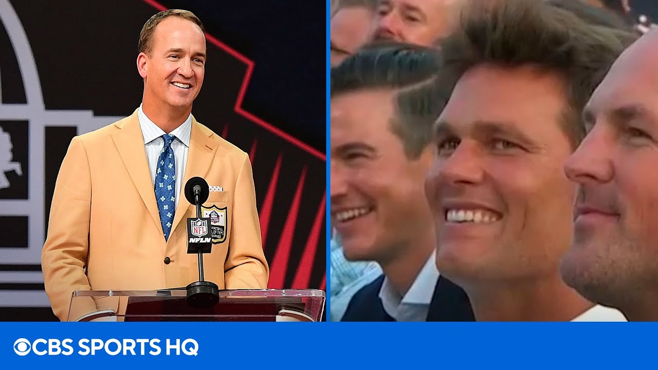 Colts: Peyton Manning trolls Tom Brady in Hall of Fame speech