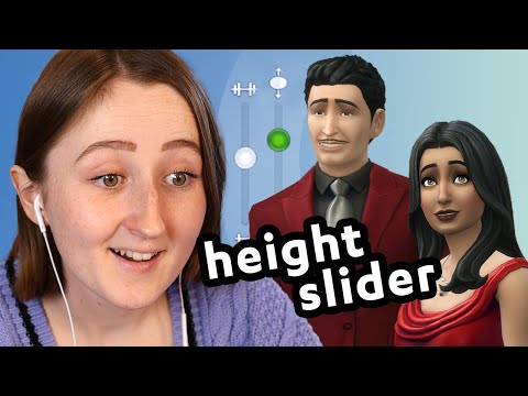 This Mod Adds a HEIGHT SLIDER to The Sims 4