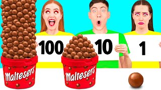 تحدي 100 طبقة من الطعام TeenChallenge