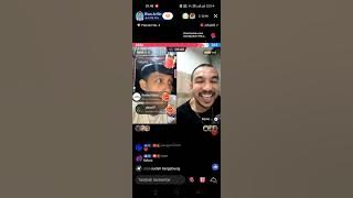 KOMO RICKY VS RIAN ARIFIN PK LIVE TIKTOK SALING ADU KATA KATA BIJAK⁉️ MENYALA ABANGKU ‼️