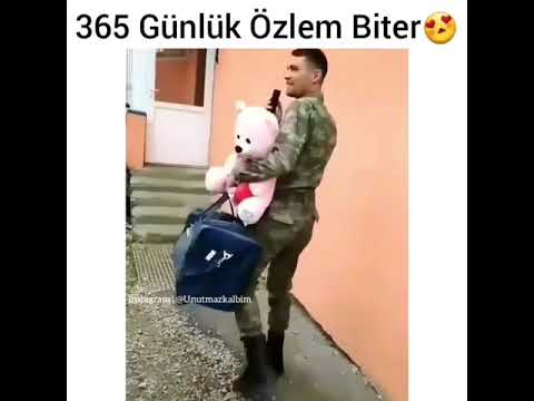 Asker Yarenine Kavuşuyor 365 günlük özlem