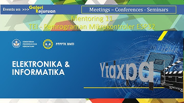 Mentoring 11 TEI - Pemrograman Mikrokontroler ESP32