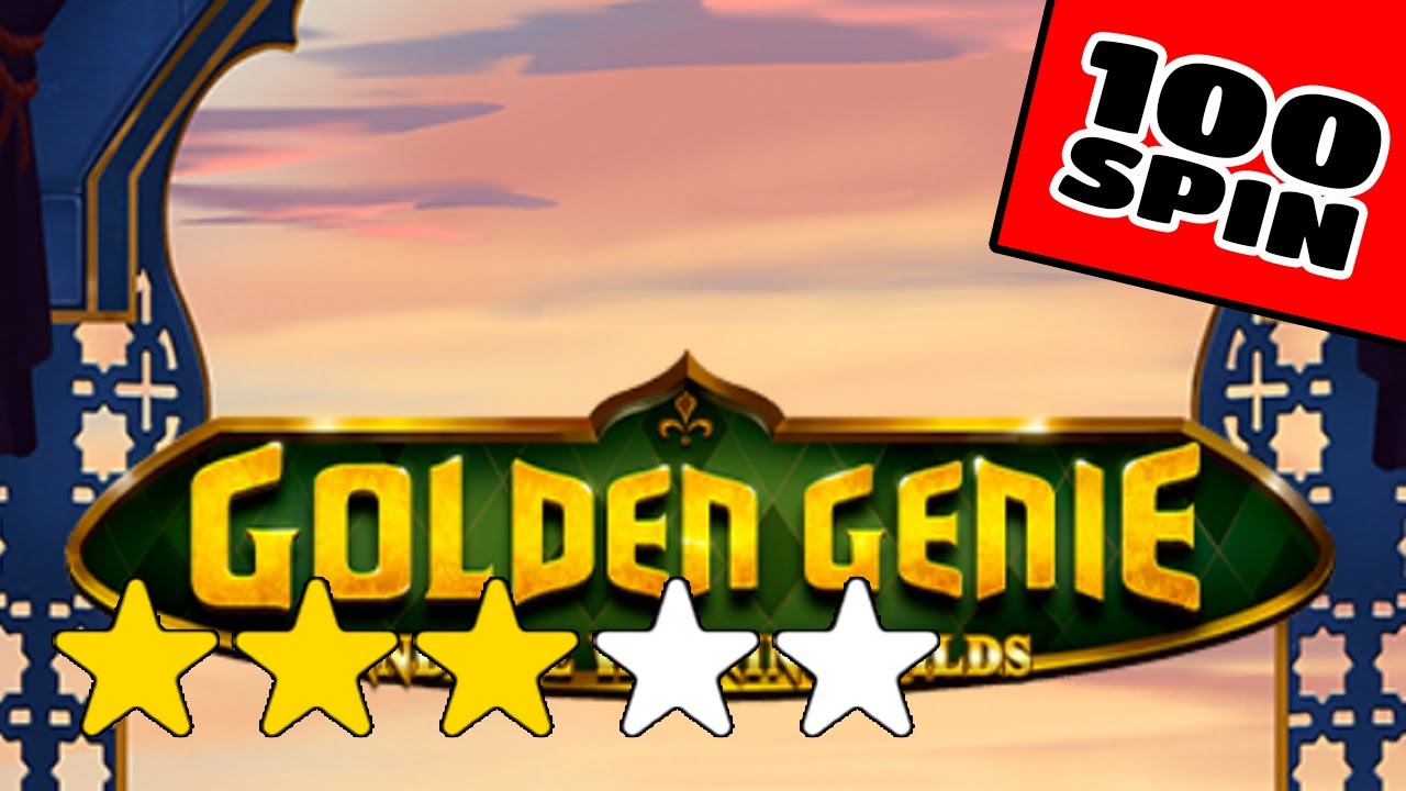 100SPIN/BET 100 - GOLDEN GENIE CON BONUS/golden genie with bonuses