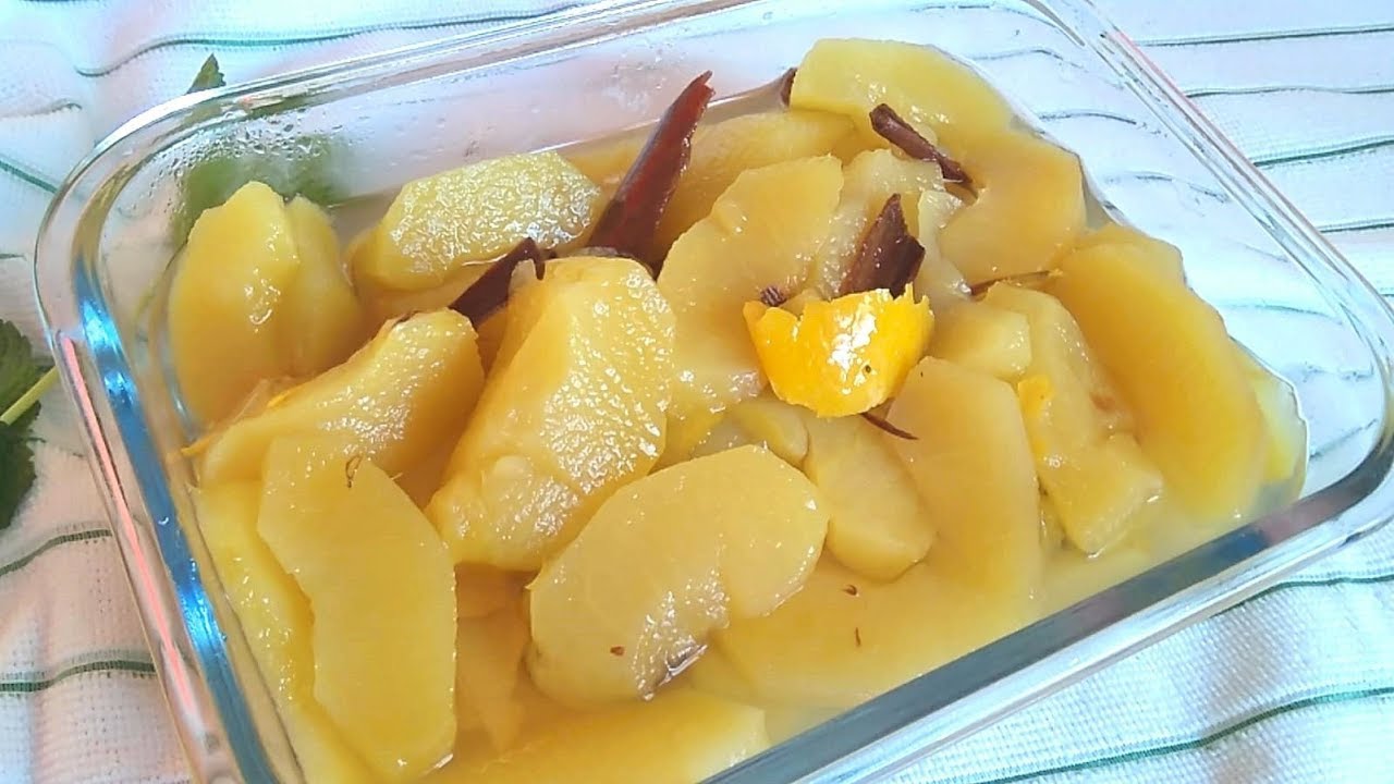 Compota de manzana