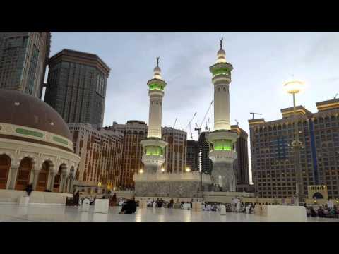 أذان المغرب من المسجد الحرام 28 ربيع الآخر 1437 للشيخ هاشم السقاف