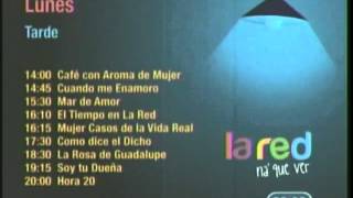 Cierre E Inicio De Transmisiones La Red 2012