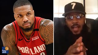 Carmelo Anthony on Why He's Always Respected Damian Lillard