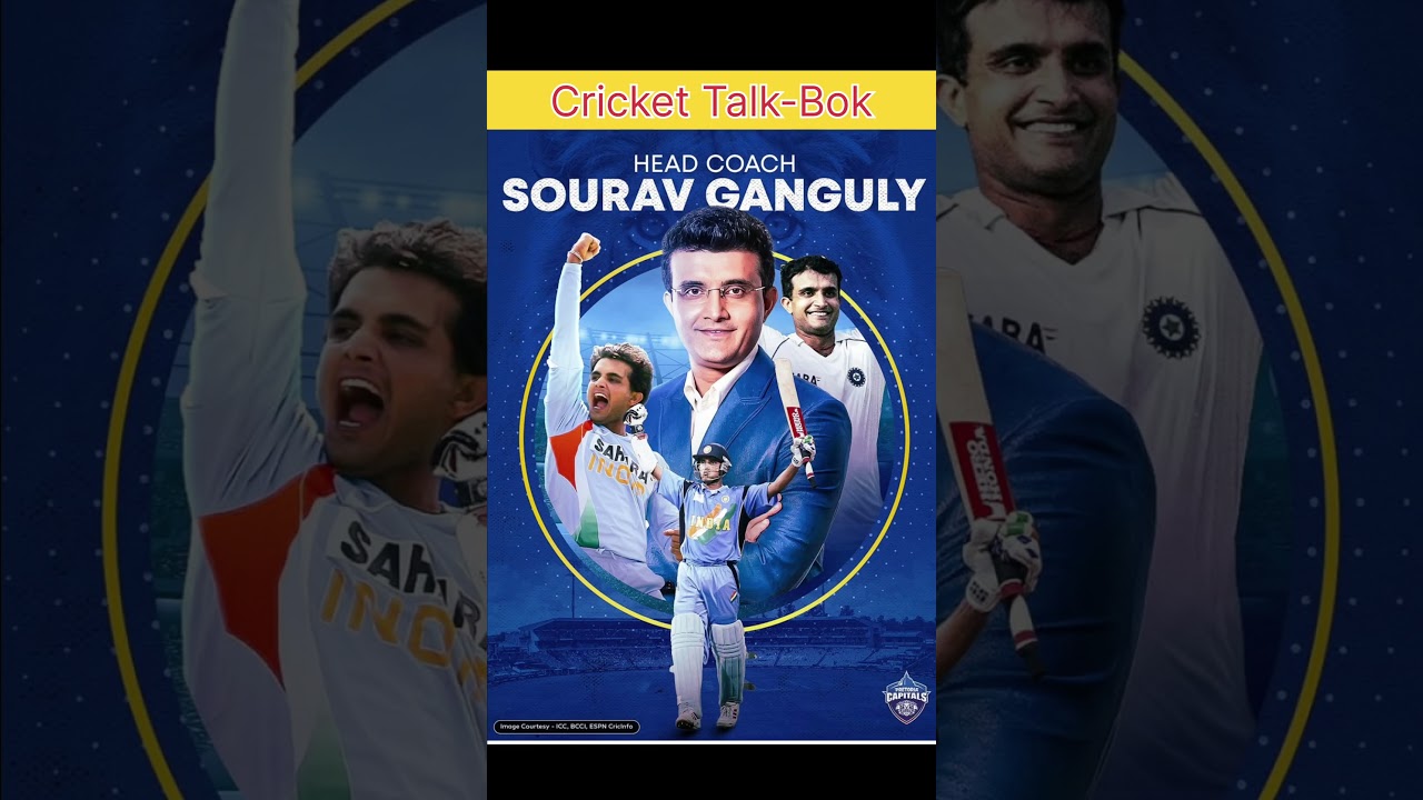 Sourav Ganguly is the new Head Coach of Pretoria Capitals in SA20 🏏 