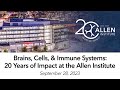 Brains cells  immune systems 20 years of impact at the allen institute